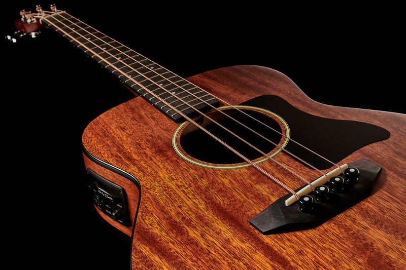 Harley Benton GS-Travel-E Bass Mahogany 568353 фото