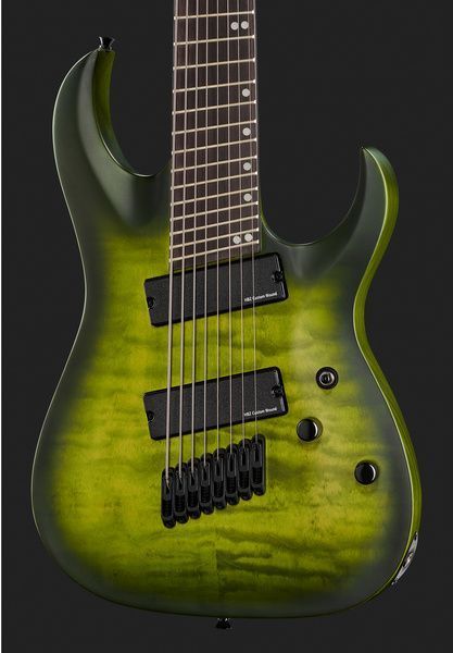 Електрогітара Harley Benton MultiScale-8 QEB 461578 фото