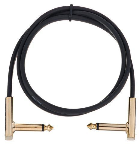 Harley Benton Pro-80 Gold Flat Patch Cable 441041 фото