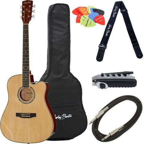 Акустична гітара Harley Benton D-120CE NT Bundle (комплект) 543838 фото