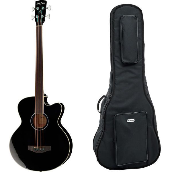 Harley Benton B-30BK-FL Acoustic Bass Bundle 537163 фото