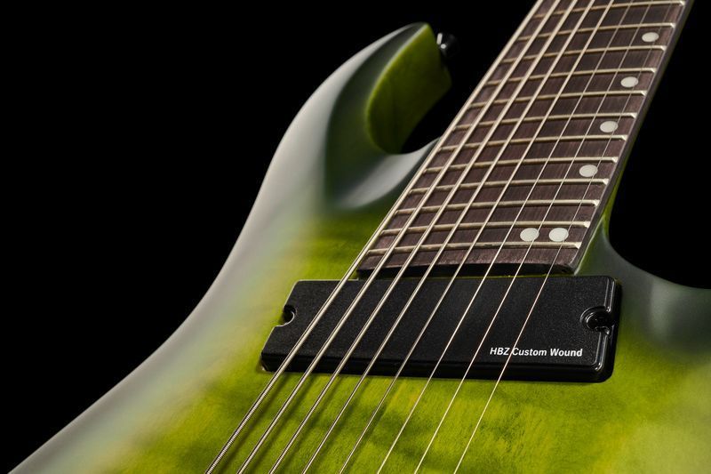Електрогітара Harley Benton MultiScale-8 QEB 461578 фото