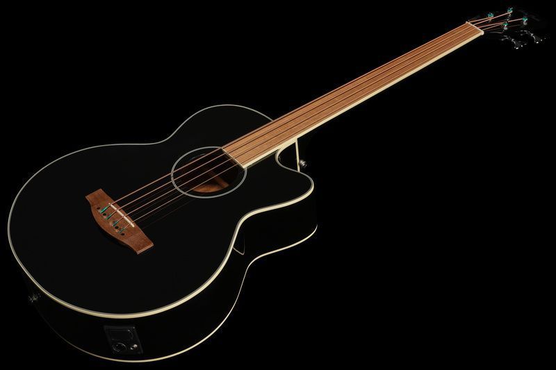Акустична бас-гітара Harley Benton B-30BK-FL Acoustic Bass w/Bag (комплект) 537163 фото