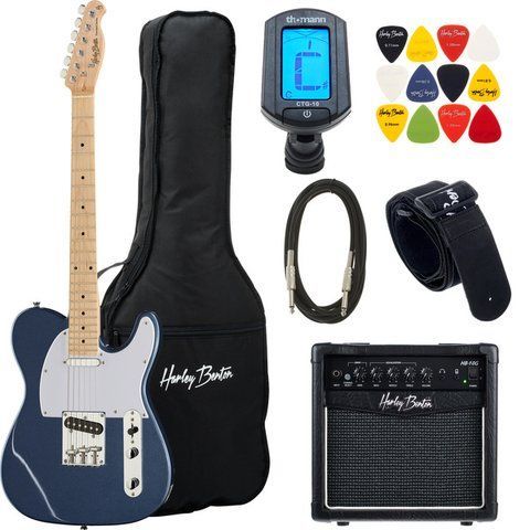 Электрогитара Harley Benton TE-20MN BM St. Series Pack (комплект) 544123 фото