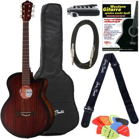 Harley Benton Delta Blues MJCE Bundle 563296 фото