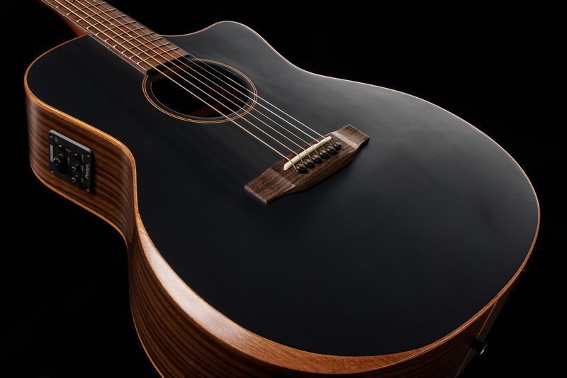 Акустическая гитара Harley Benton CLG-70ASR CE SBK AllSolid 589647 фото