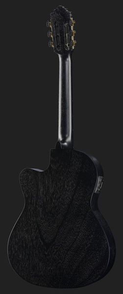 Классическая акустическая гитара Harley Benton CG-400CE Thinline BK w/Bag (комплект) 538187 фото