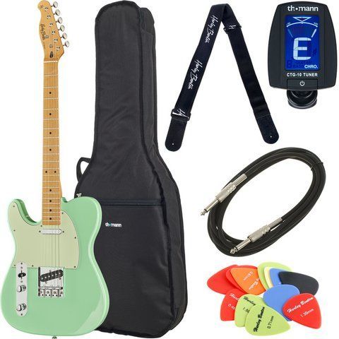 Harley Benton TE-62CC LH SFG Bundle 565870 фото