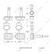 Harley Benton Parts Guitar Tuners Set 283983 фото 7