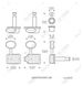 Harley Benton Parts Guitar Tuners Set 283983 фото 7