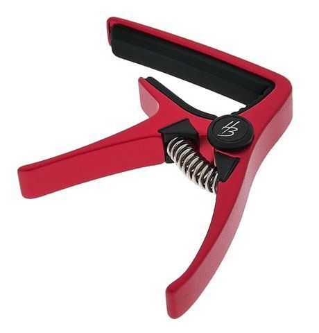 Harley Benton Ukulele Capo Red 632154 фото