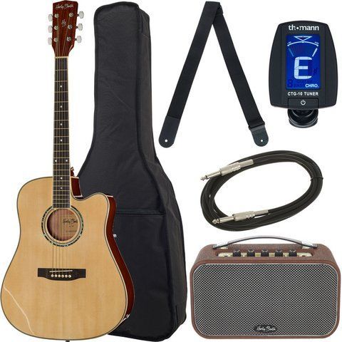 Акустична гітара Harley Benton D-120CE NT Bundle (комплект) 536661 фото