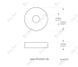 Harley Benton Felt Washers Set White 453518 фото 3