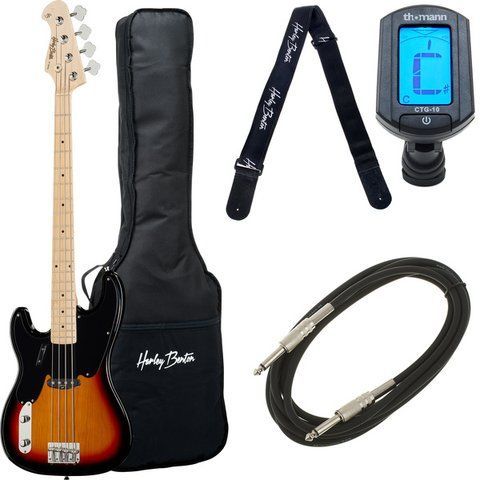 Harley Benton PB-50 LH SB Vintage Ser Bundle 560994 фото