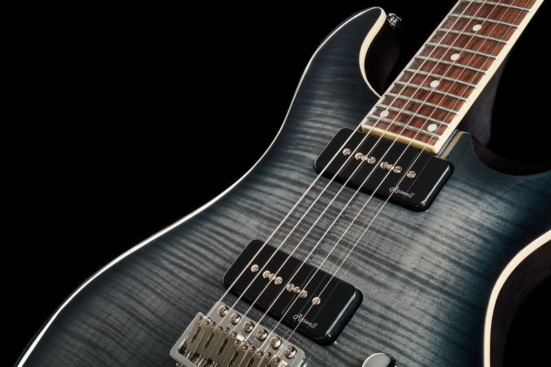 Електрогітара Harley Benton CST-24T P90 Black Flame 427780 фото