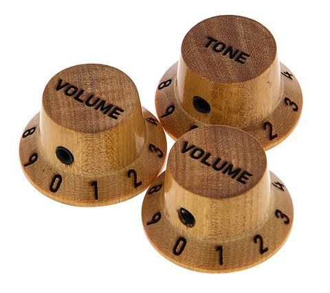 Harley Benton Parts ST Poti Knob Set Satin 611063 фото