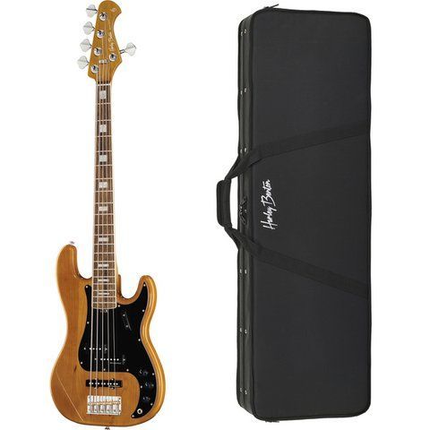 Бас-гитара Harley Benton MV-5PJ Natural w/Case (комплект) 597072 фото