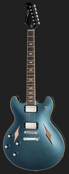 Електрогітара Harley Benton HB-35TL Tesla LH Pelham Blue 580745 фото