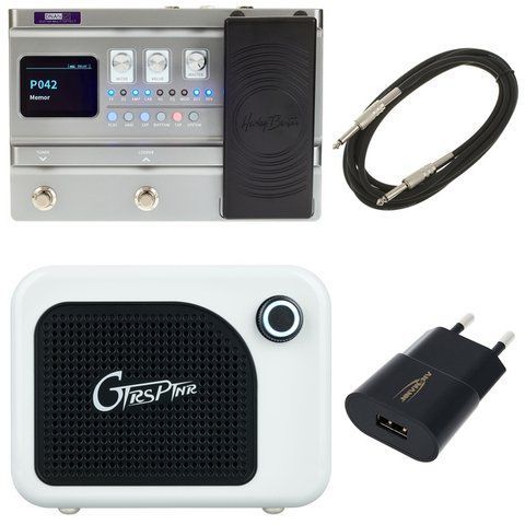 Harley Benton DNAfx GiT + Cab WH Bundle 633050 фото