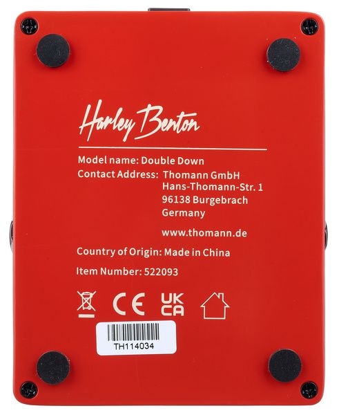 Harley Benton Double Down 522093 фото