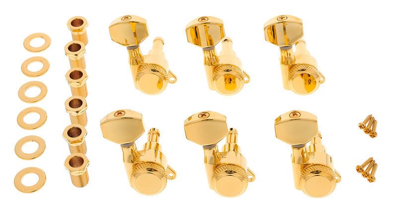 Harley Benton Parts Locking Tuners 6L GD 519040 фото