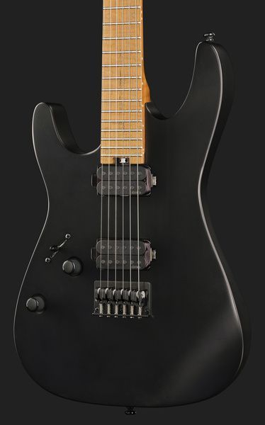 Електрогітара Harley Benton Fusion-IV HH LH MN HT EMG SBK 618275 фото