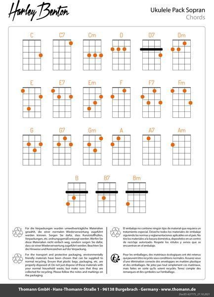 Укулеле Harley Benton Kahuna DLX Solid Soprano Pack (комплект) 530446 фото