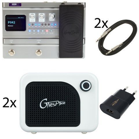 Harley Benton DNAfx GiT + Cab WH Ster Bundle 633051 фото