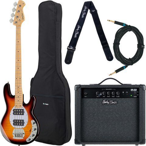 Бас-гитара Harley Benton MM-84A SB Deluxe Series Bundle (комплект) 540431 фото