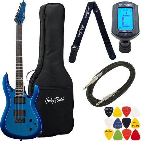 Harley Benton R-446 Blue Metallic Bundle 558167 фото