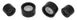 Harley Benton Parts Ebony Dual Knob 561205 фото 3