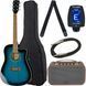 Акустична гітара Harley Benton D-120CE TB Bundle (комплект) 536659 фото 1