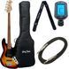 Бас-гітара Harley Benton JB-75FL SB Vintage Seri Bundle (комплект) 557936 фото 1