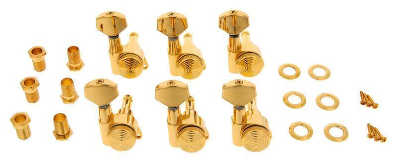 Harley Benton Parts Locking Tuners 6L Gold 283978 фото