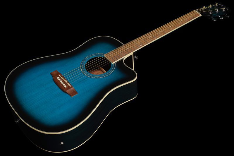 Акустична гітара Harley Benton D-120CE TB Bundle (комплект) 536659 фото