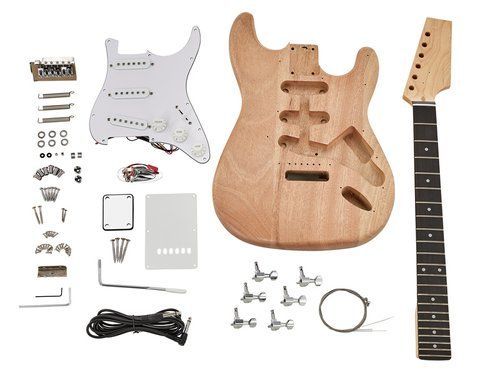 Електрогітара Harley Benton Electric Guitar Kit ST-Style (набір для самозбірки) 185163 фото
