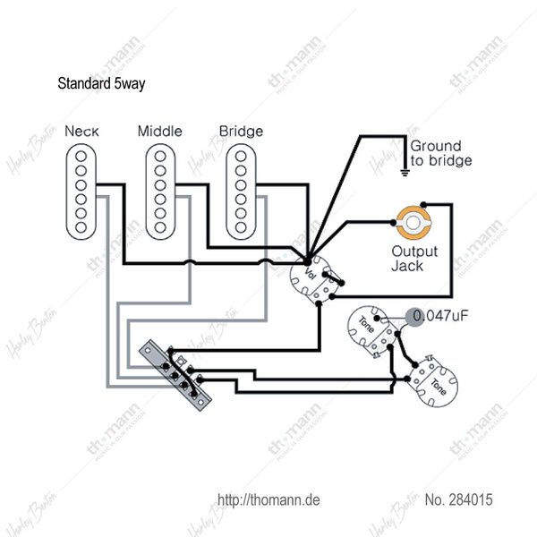 Harley Benton Parts Grigsby 5 way Switch 284015 фото