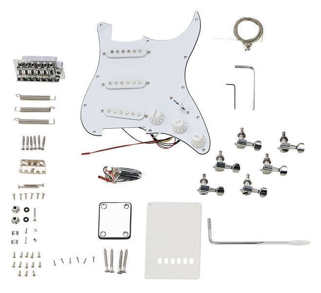 Електрогітара Harley Benton Electric Guitar Kit ST-Style (набір для самозбірки) 185163 фото