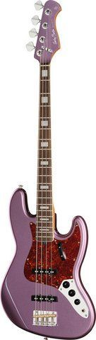 Бас-гитара Harley Benton MV-4JB Burgundy Mist 570593 фото