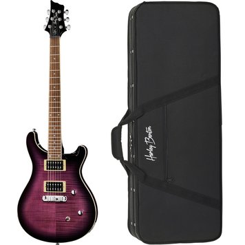 Harley Benton CST-24 Purple Burst Bundle 570634 фото