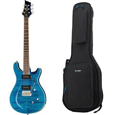 Електрогітара Harley Benton CST-24T P90 Ocean Flame w/Bag (комплект) 541333 фото