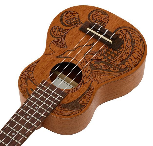 Укулеле Harley Benton Hawaii Dolphin Tattoo Soprano 592997 фото