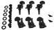 Harley Benton Parts J03BK L6 Tuner Set 573668 фото 6