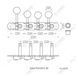 Harley Benton Parts Mandolin Key Set Gold 338206 фото 7
