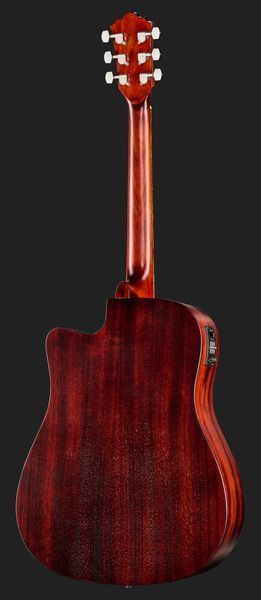 Акустическая гитара Harley Benton Delta Blues DCE VDSB 451675 фото