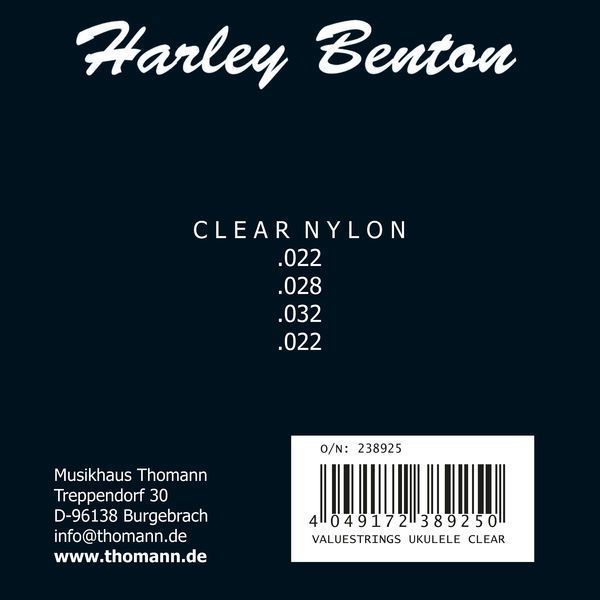 Harley Benton Valuestrings Uke Clear 238925 фото