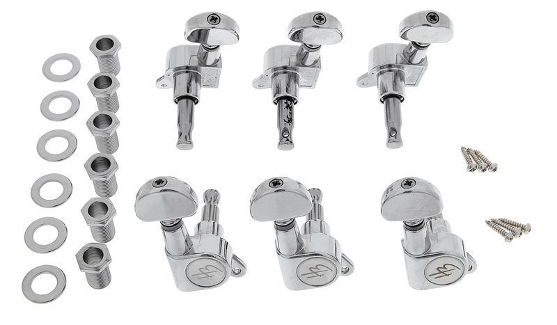 Harley Benton Parts J03CR L6 Tuner Set 565287 фото