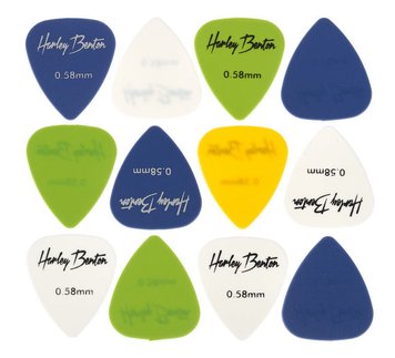 Harley Benton Nylon Player Pick Set 0,58mm 213027 фото