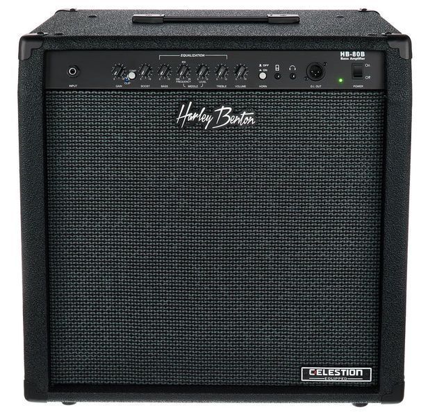 Комбопідсилювач для бас-гітари Harley Benton HB-80B Celestion 417214 фото