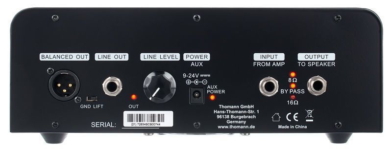 Гітарний атенюатор Harley Benton PA-250 Power Attenuator 510412 фото